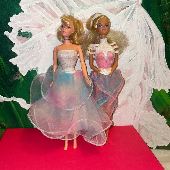 Barbie Cinderella and ice Barbie